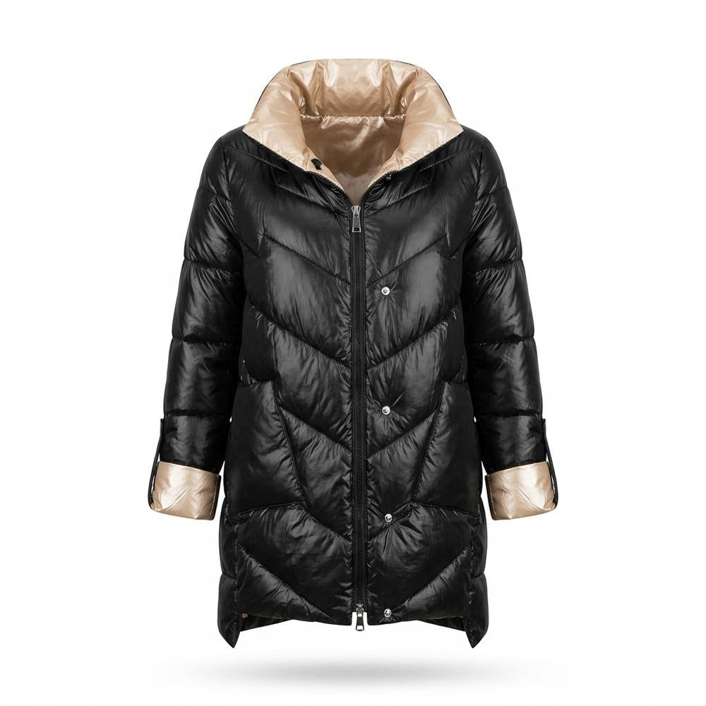 Allsaints Leather - Zavan | Quilted Padded Coat Women