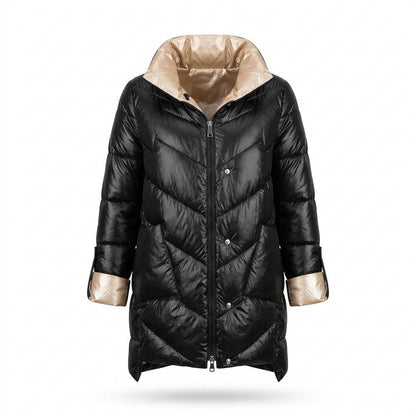 Allsaints Leather - Zavan | Quilted Padded Coat Women