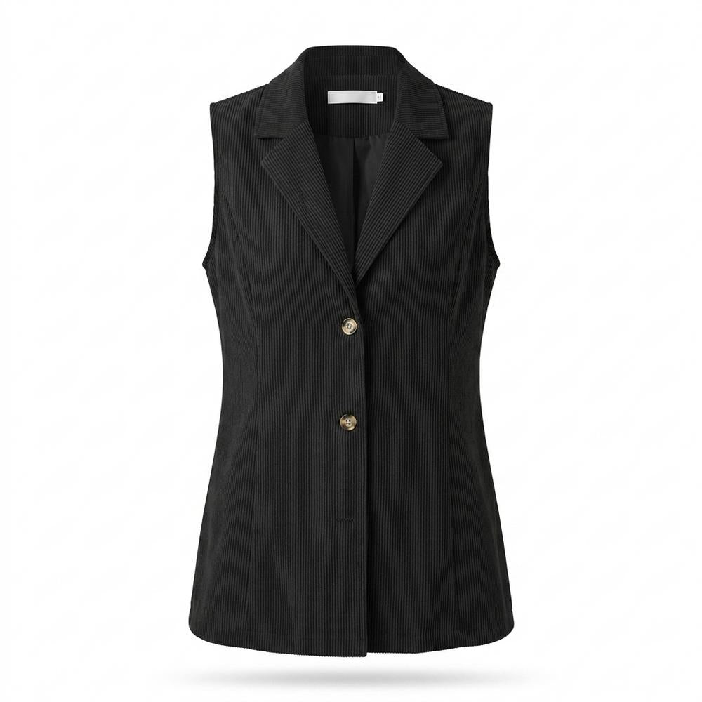 Allsaints Leather - Elmel | Corduroy Sleeveless Vest Women