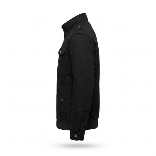 Allsaints Leather - Arver | Stand-Collar Cotton Jacket Men