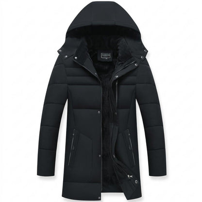 Allsaints Leather - Tamel | Hooded Padded Coat Men