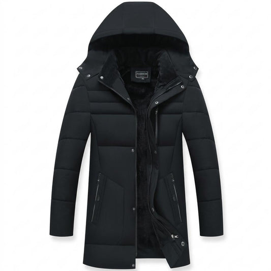 Allsaints Leather - Tamel | Hooded Padded Coat Men