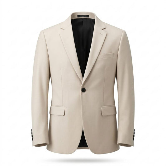 Allsaints Leather - Noser | Slim Fit Single-Button Blazer Men
