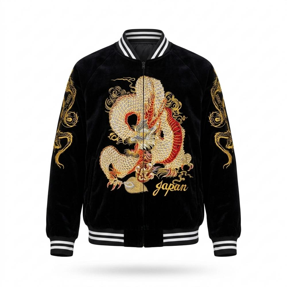Allsaints Leather - Sedan | Embroidered Velvet Jacket Unisex
