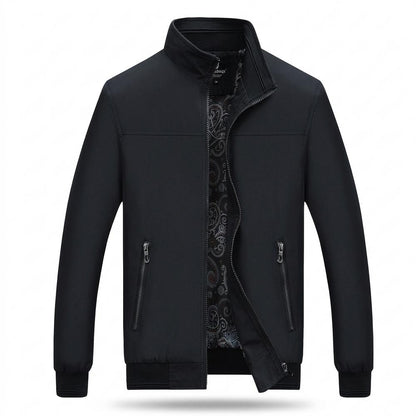 Allsaints Leather - Aovur | Zip-Up Lined Jacket Men