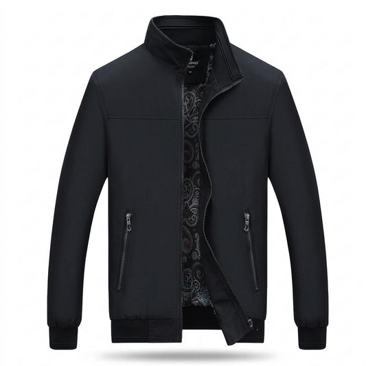 Allsaints Leather - Aovur | Zip-Up Lined Jacket Men