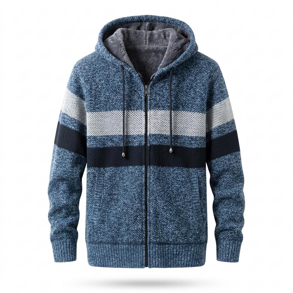 Allsaints Leather - Cukiv | Fleece-Lined Hooded Jacket Men