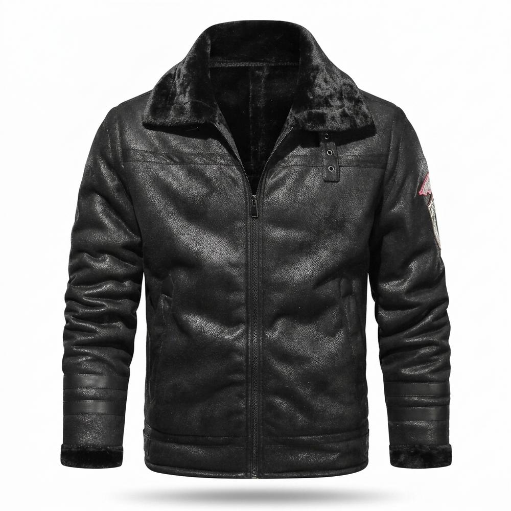 Allsaints Leather - Latal | Lined Zip-Up Jacket Men