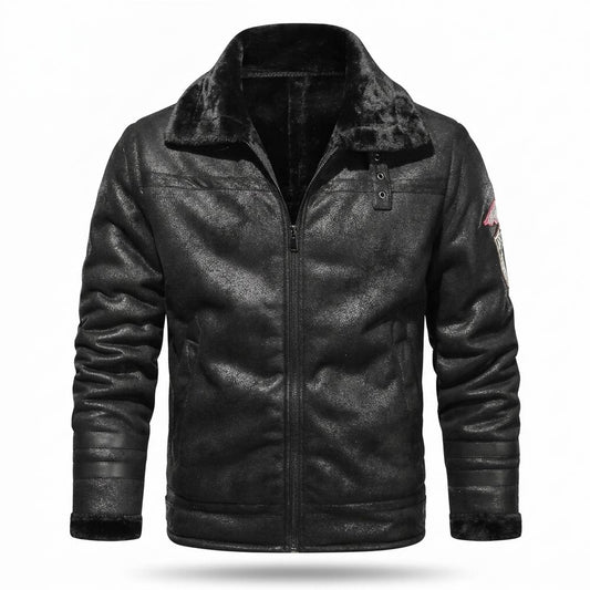 Allsaints Leather - Latal | Lined Zip-Up Jacket Men