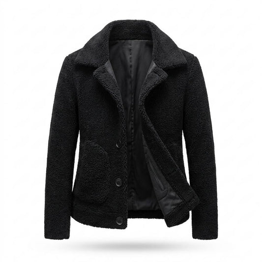Allsaints Leather - Loram | Sherpa Button-Up Jacket Men