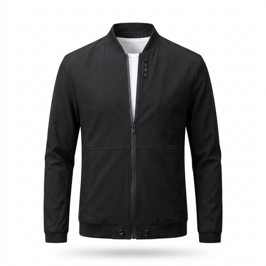 Allsaints Leather - Varev | Zip-Up Slim-Fit Jacket Men