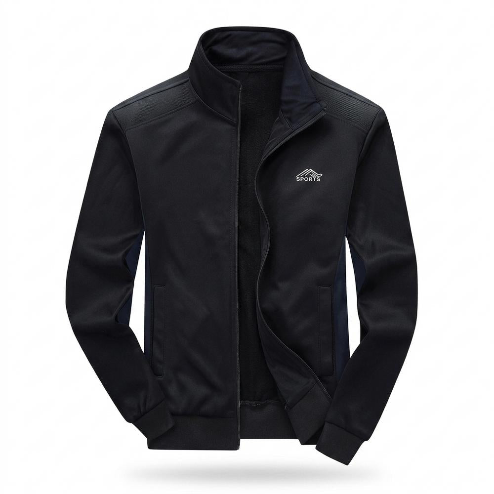 Allsaints Leather - Yuvok | Zip-Up Stand-Collar Jacket Men
