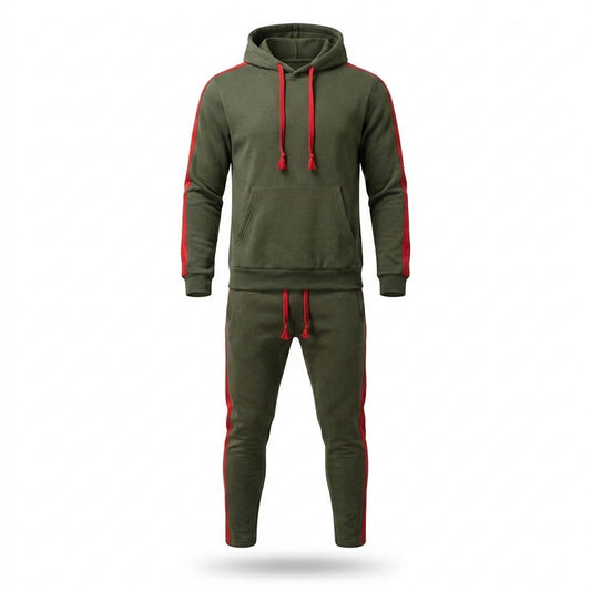 Allsaints Leather - Sanav | Striped Hooded Suit Men