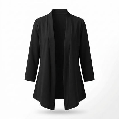 Allsaints Leather - Vazan | Open-Front Draped Cardigan Women