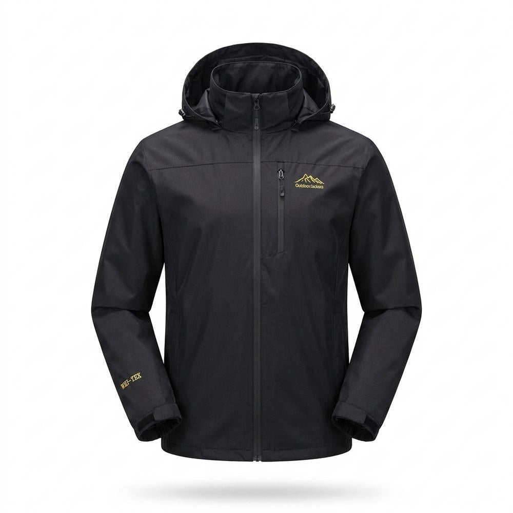 Allsaints Leather - Sasin | Hooded Weather-Resistant Jacket Men