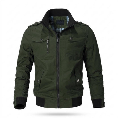 Allsaints Leather - Saser | Lined Multi-Pocket Jacket Men