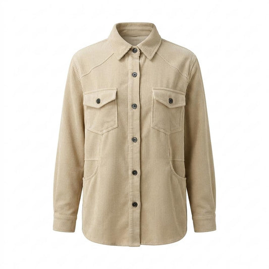 Allsaints Leather - Zanal | Corduroy Button-Front Jacket Women