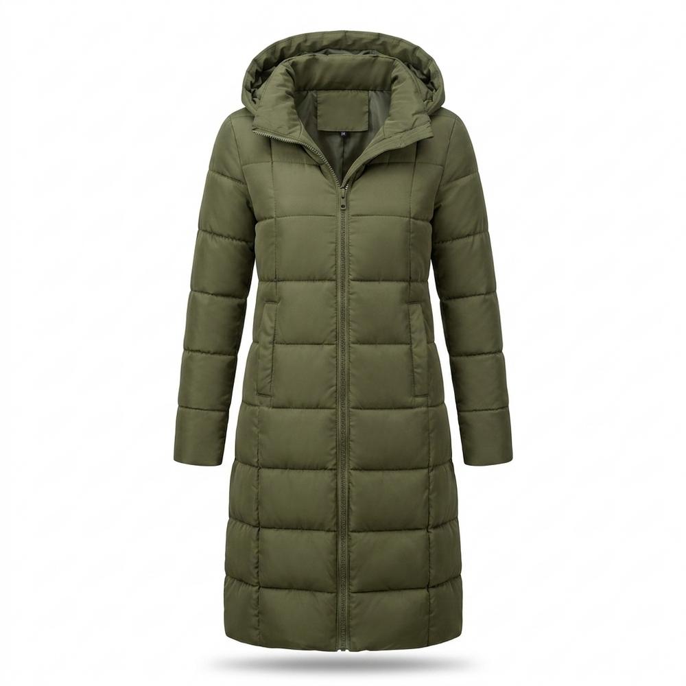 Allsaints Leather - Kamin | Quilted Hooded Coat Women