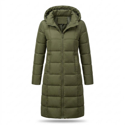 Allsaints Leather - Kamin | Quilted Hooded Coat Women