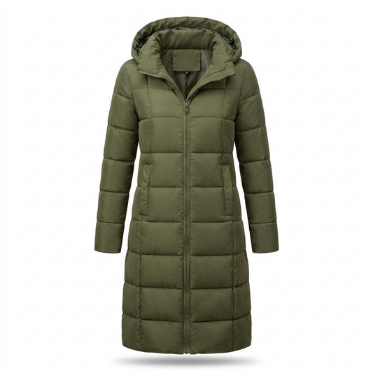 Allsaints Leather - Kamin | Quilted Hooded Coat Women