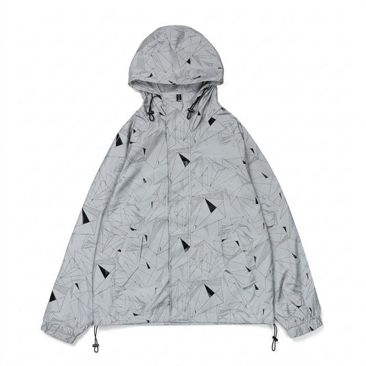 Allsaints Leather - Raren | Reflective Hooded Jacket Unisex