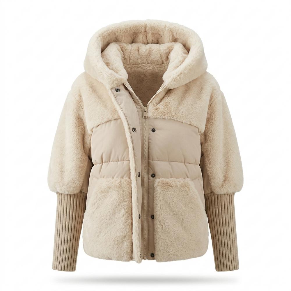 Allsaints Leather - Kerev | Padded Hooded Jacket Women