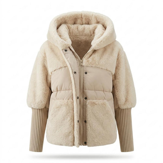 Allsaints Leather - Kerev | Padded Hooded Jacket Women