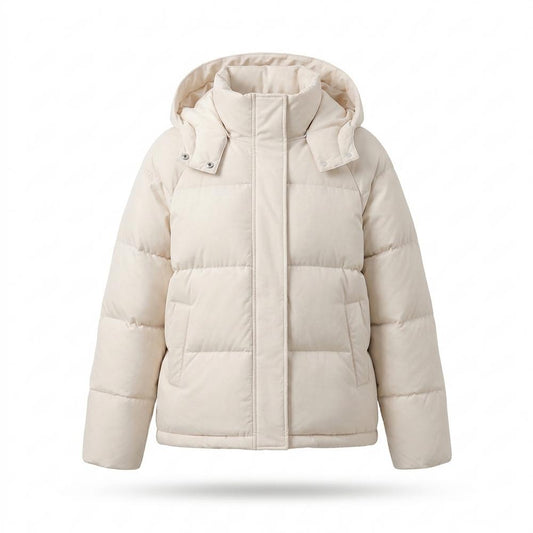 Allsaints Leather - Zehal | Quilted Hooded Jacket Women