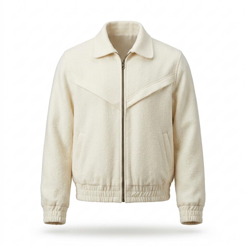 Allsaints Leather - Dahal | Textured Zip-Up Jacket Men