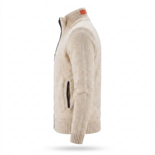 Allsaints Leather - Vilom | Structured Lined Knit Cardigan Men
