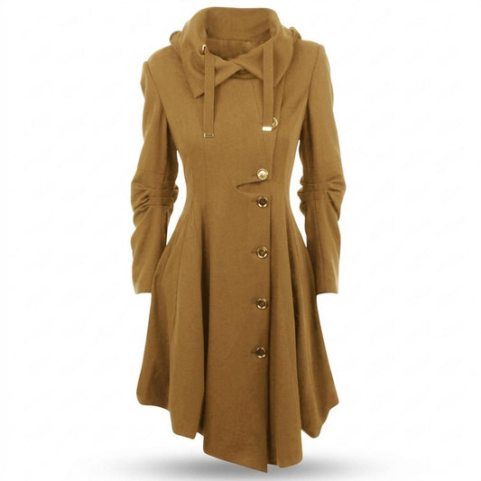 Allsaints Leather - Eeror | Asymmetrical Tailored Coat Women