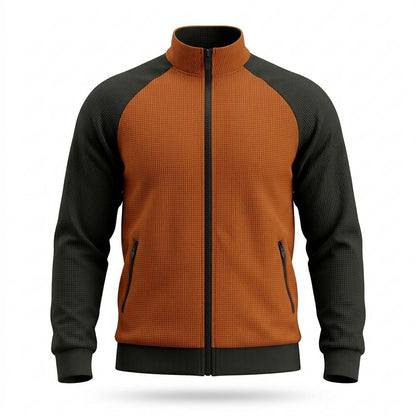 Allsaints Leather - Karan | Structured Two-Tone Jacket Men