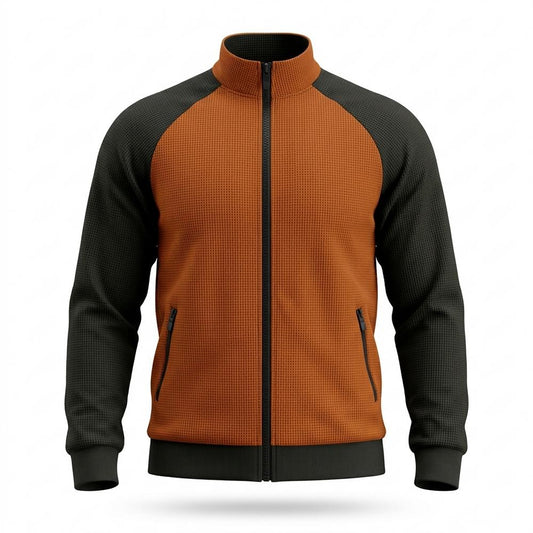 Allsaints Leather - Karan | Structured Two-Tone Jacket Men