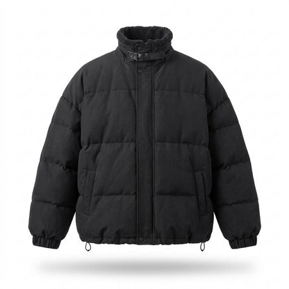 Allsaints Leather - Elram | Padded High-Collar Jacket Unisex
