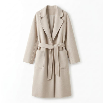 Allsaints Leather - Sesen | Belted Wool Coat Women