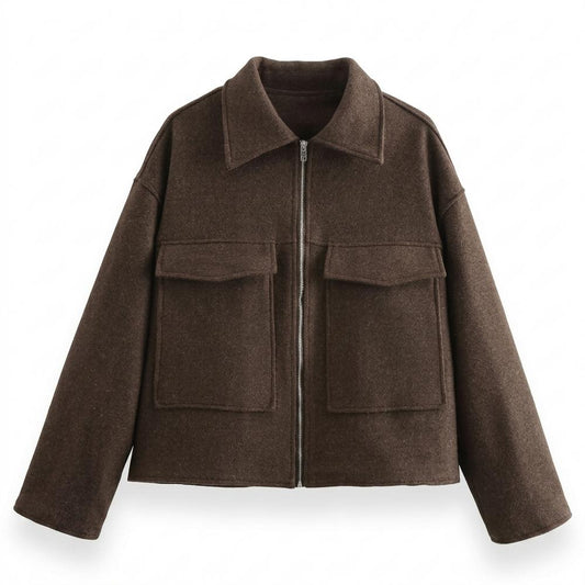 Allsaints Leather - Keken | Textured Zip-Up Jacket Women