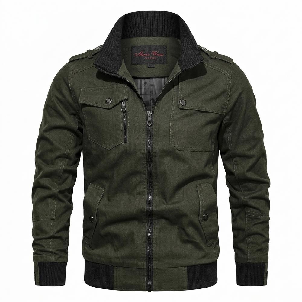 Allsaints Leather - Tilin | Zip-Up Stand-Collar Jacket Men