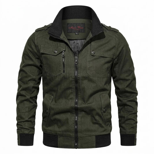 Allsaints Leather - Tilin | Zip-Up Stand-Collar Jacket Men