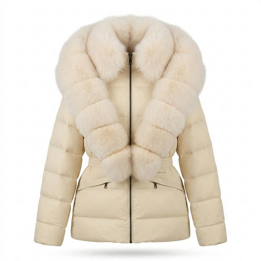 Allsaints Leather - Camon | Quilted Fur-Trimmed Jacket Women