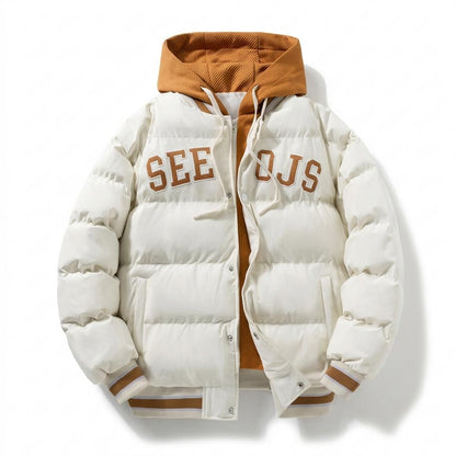 Allsaints Leather - Lolan | Quilted Hooded Jacket Unisex