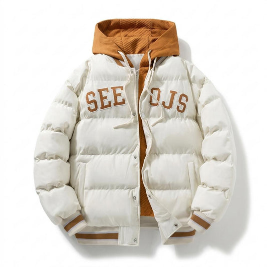 Allsaints Leather - Lolan | Quilted Hooded Jacket Unisex