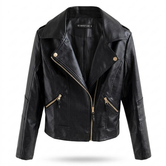 Allsaints Leather - Ralom | Asymmetrical Tailored Leather Jacket Women