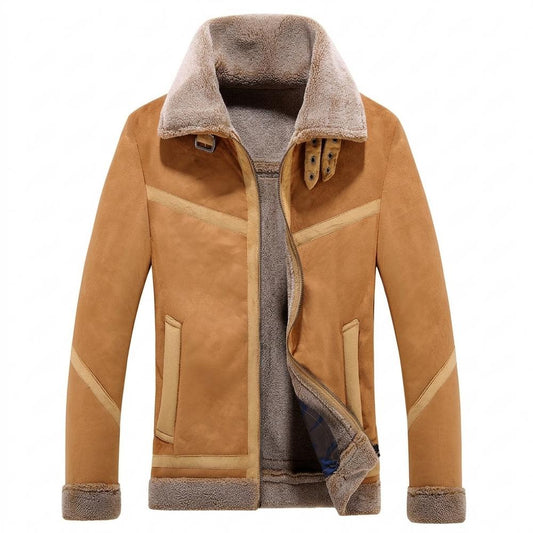 Allsaints Leather - Tisen | Shearling-Lined Zip-Up Jacket Men