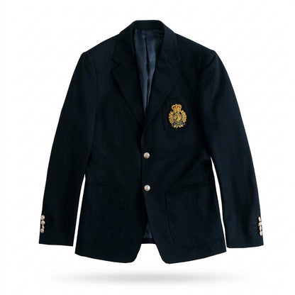 Allsaints Leather - Vedan | Embroidered Single-Breasted Blazer Men