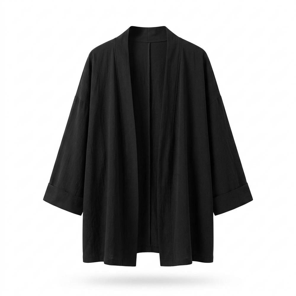 Allsaints Leather - Colen | Open-Front Loose-Fit Cardigan Unisex