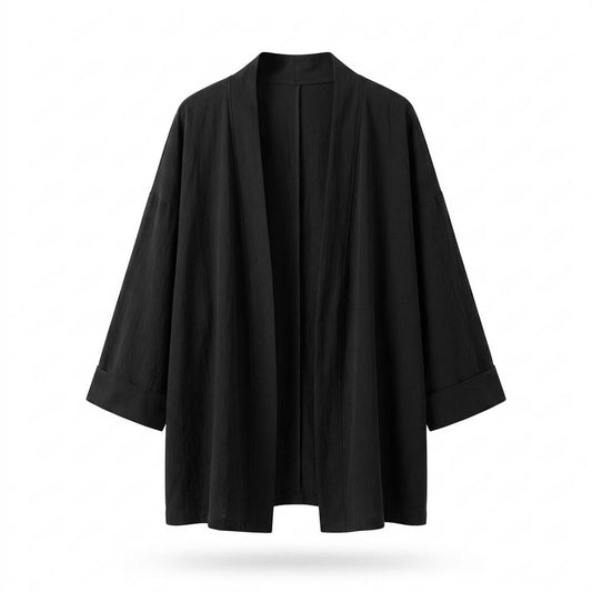 Allsaints Leather - Colen | Open-Front Loose-Fit Cardigan Unisex