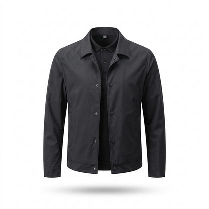 Allsaints Leather - Lovin | Button-Front Collared Jacket Men