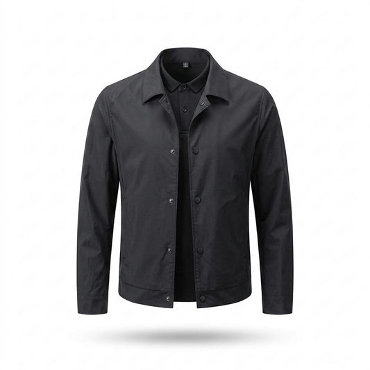 Allsaints Leather - Lovin | Button-Front Collared Jacket Men