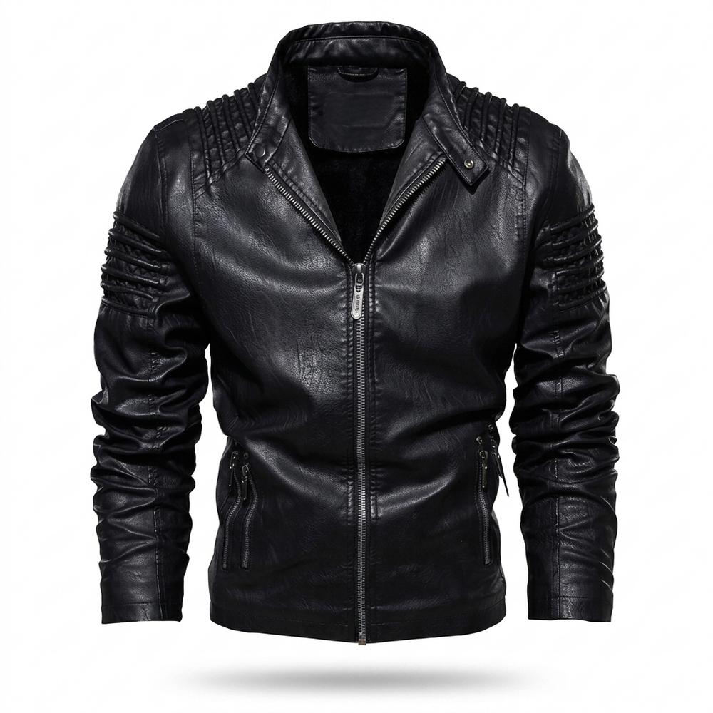 Allsaints Leather - Loral | Quilted Lined Leather Jacket Men