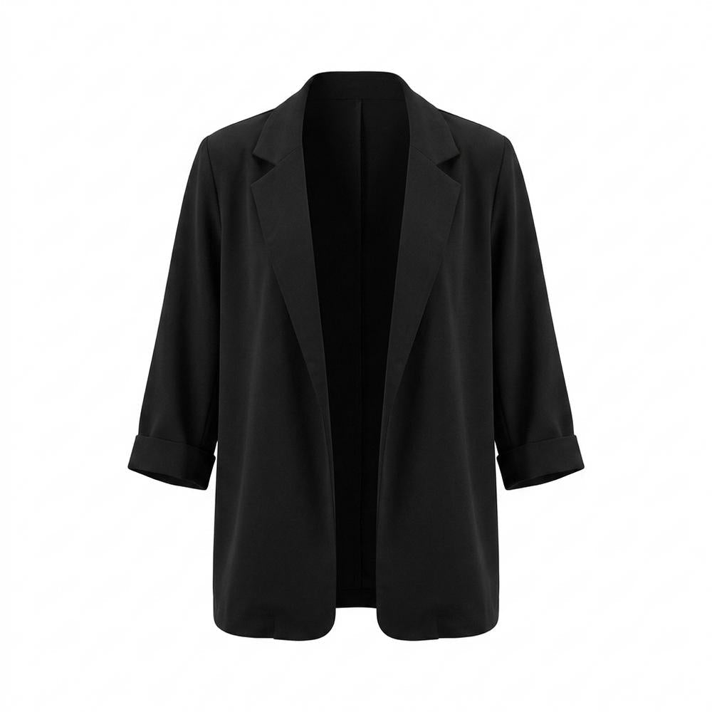 Allsaints Leather - Viren | Open-Front Lightweight Blazer Women